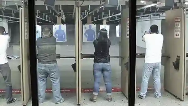 gun range 600 not reckless discharge firearm