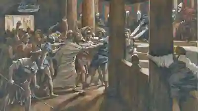 tribunal of annas jesus arrest 400